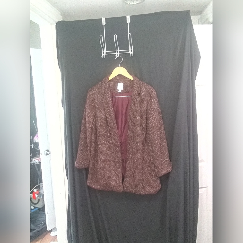 Lauren Conrad NWOT XL open Front Jacket Coat